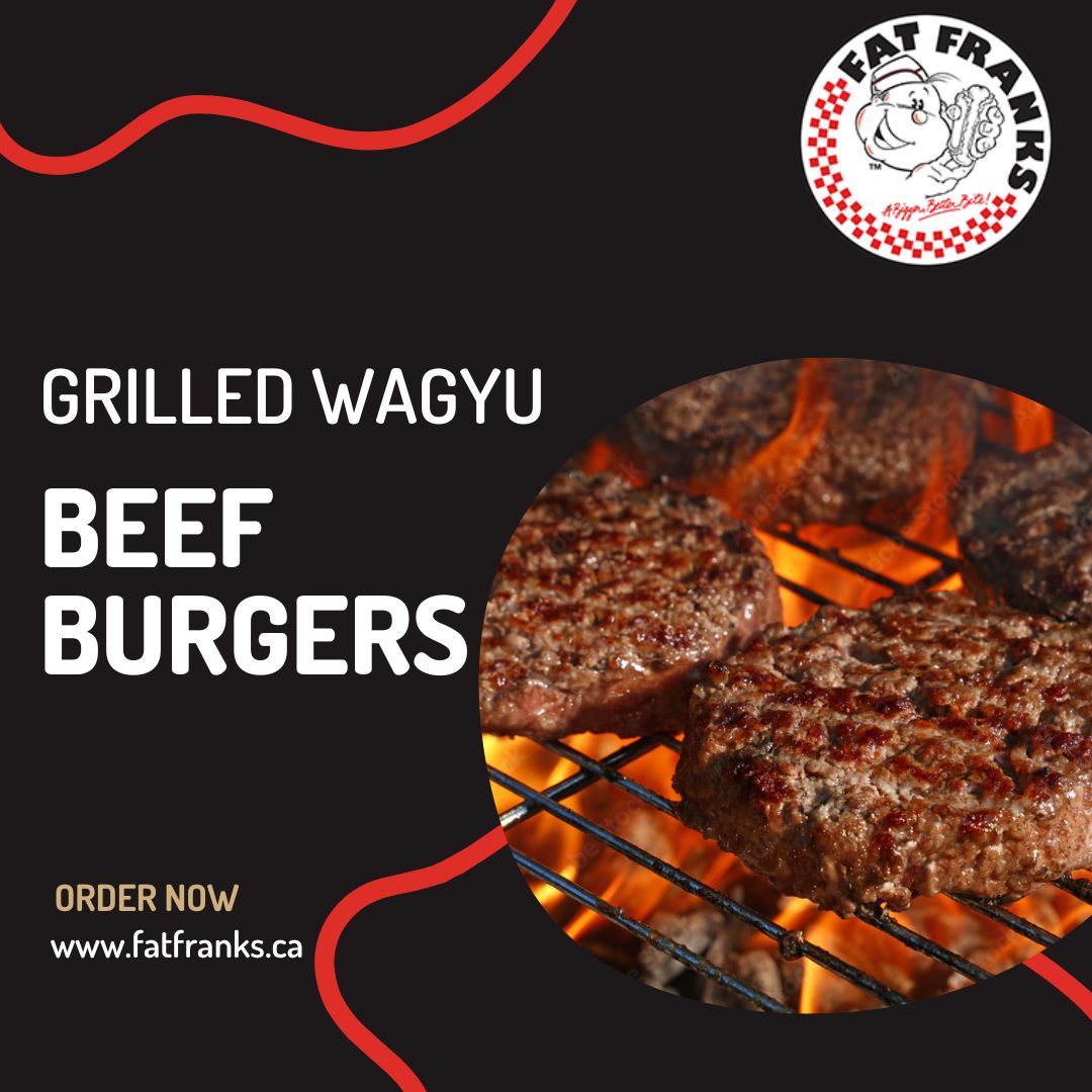 Fat Franks’ Grilled Wagyu Beef Burgers